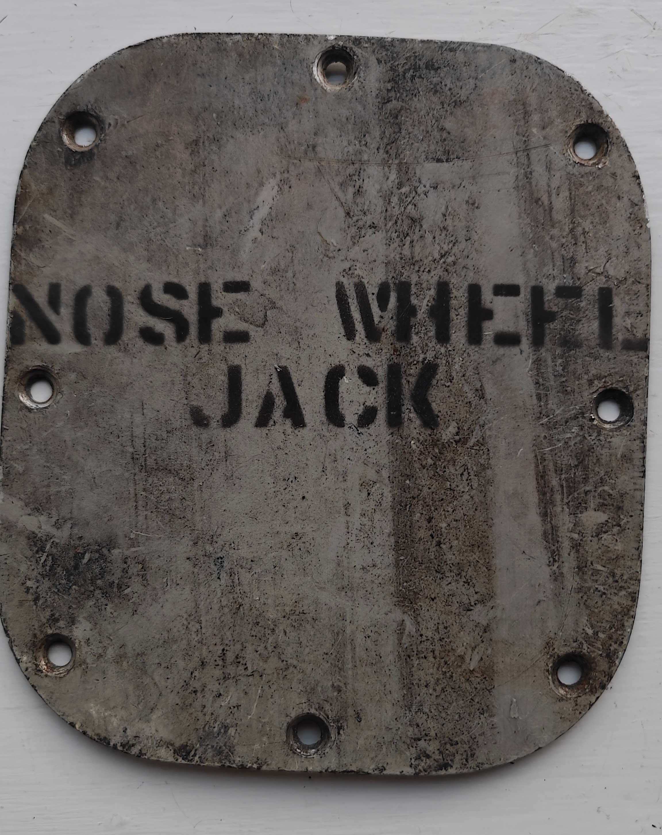 nose wheel jack panel nose wheel jack panel