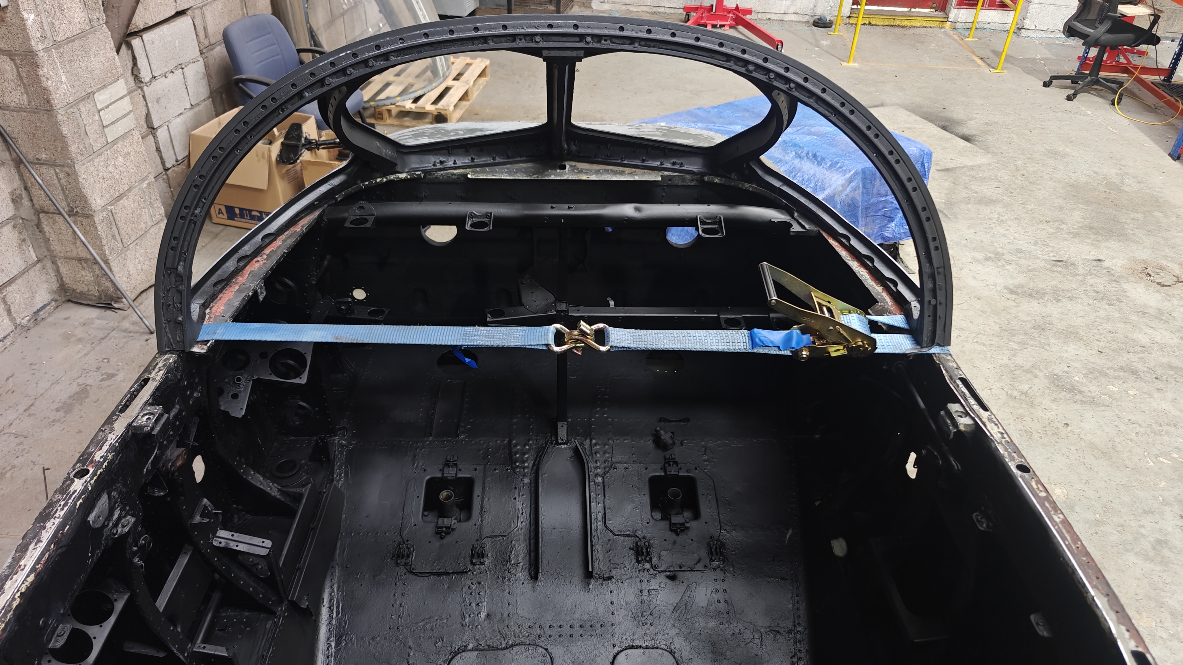 Windscreen trial fit Windscreen trial fit