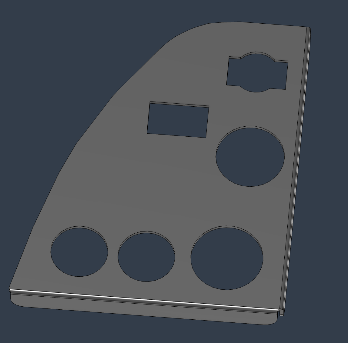 panel cad file