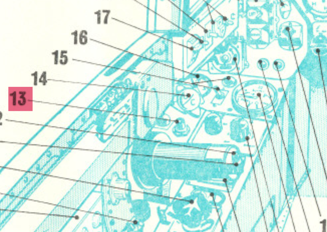 Pilot's notes diagram