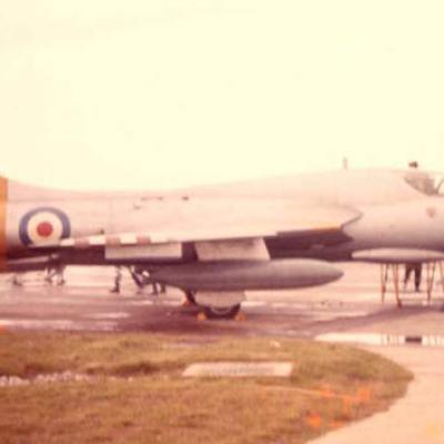 XL609, Hawker Hunter T.7. Date/Location and Photographer unknown.