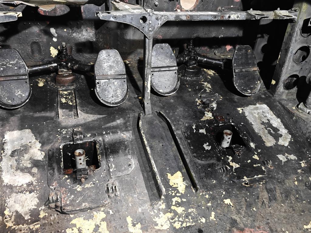 Cockpit floor in progress 220126